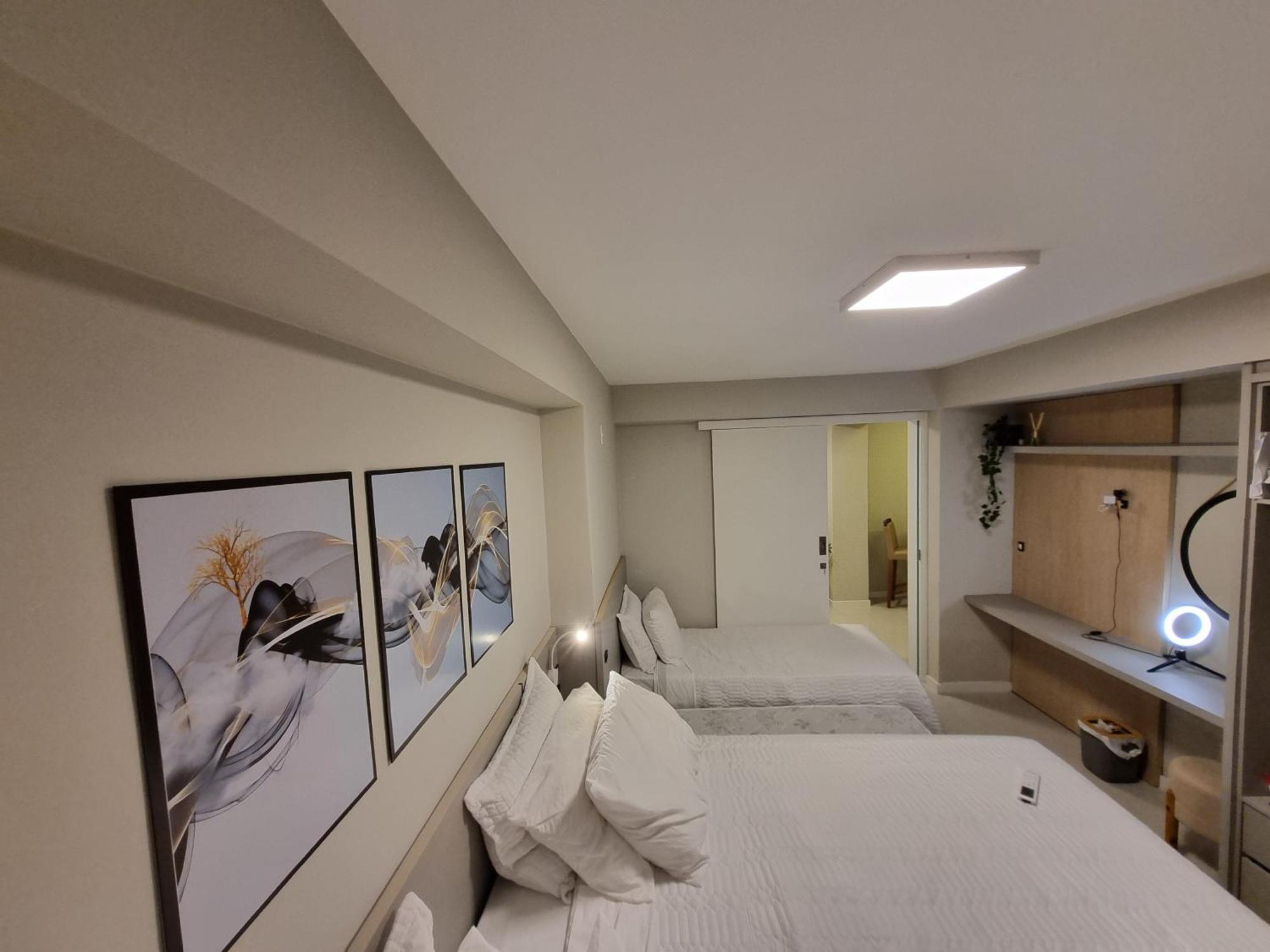 Luxo Quadra Mar Balneario Lägenhet Balneário Camboriú Exteriör bild